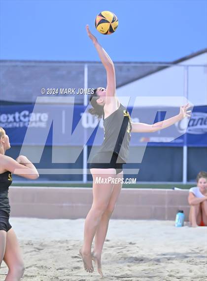 Thumbnail 1 in Arcadia vs. Saguaro (AIA DII Pairs Finals) photogallery.