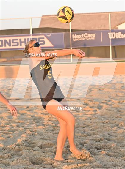 Thumbnail 3 in Arcadia vs. Saguaro (AIA DII Pairs Finals) photogallery.