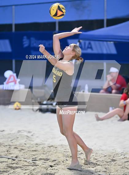 Thumbnail 3 in Arcadia vs. Saguaro (AIA DII Pairs Finals) photogallery.