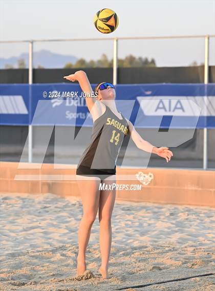 Thumbnail 2 in Arcadia vs. Saguaro (AIA DII Pairs Finals) photogallery.