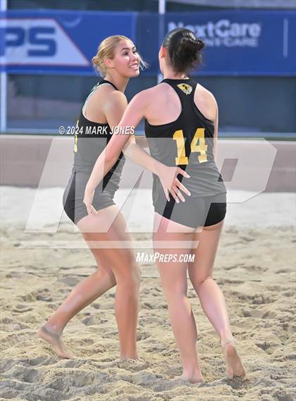 Thumbnail 3 in Arcadia vs. Saguaro (AIA DII Pairs Finals) photogallery.
