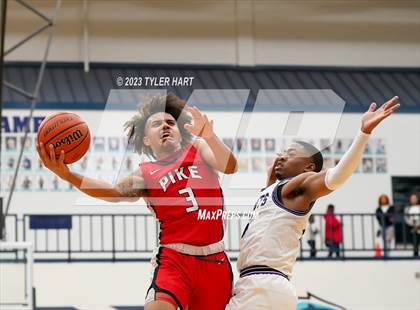 Thumbnail 2 in Pike vs. Ben Davis (IHSAA 4A Sectional 11 Final) photogallery.