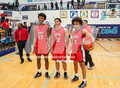 Thumbnail 1 in Pike vs. Ben Davis (IHSAA 4A Sectional 11 Final) photogallery.