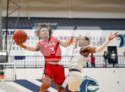 Thumbnail 3 in Pike vs. Ben Davis (IHSAA 4A Sectional 11 Final) photogallery.