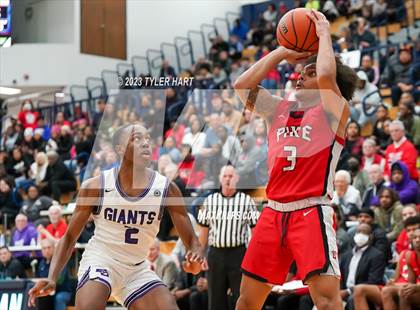 Thumbnail 1 in Pike vs. Ben Davis (IHSAA 4A Sectional 11 Final) photogallery.