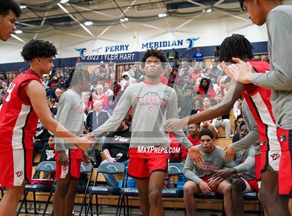Thumbnail 3 in Pike vs. Ben Davis (IHSAA 4A Sectional 11 Final) photogallery.