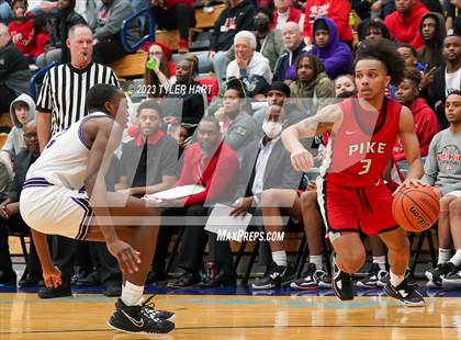 Thumbnail 3 in Pike vs. Ben Davis (IHSAA 4A Sectional 11 Final) photogallery.