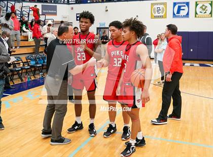 Thumbnail 3 in Pike vs. Ben Davis (IHSAA 4A Sectional 11 Final) photogallery.