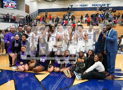 Thumbnail 3 in Pike vs. Ben Davis (IHSAA 4A Sectional 11 Final) photogallery.