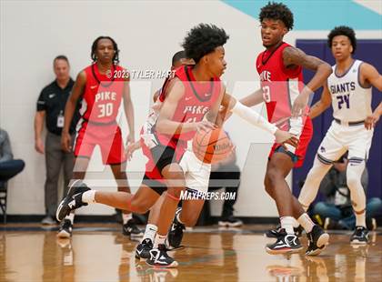 Thumbnail 3 in Pike vs. Ben Davis (IHSAA 4A Sectional 11 Final) photogallery.