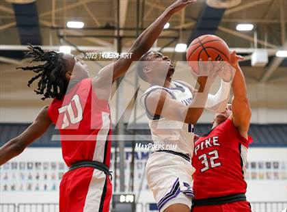Thumbnail 3 in Pike vs. Ben Davis (IHSAA 4A Sectional 11 Final) photogallery.