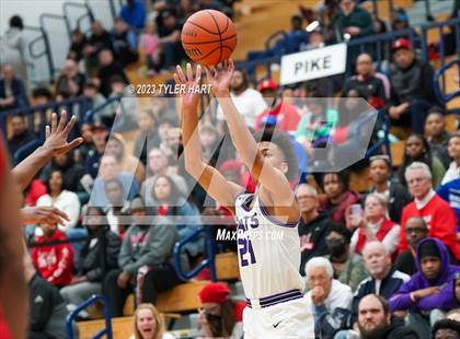 Thumbnail 2 in Pike vs. Ben Davis (IHSAA 4A Sectional 11 Final) photogallery.