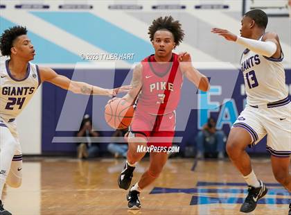 Thumbnail 1 in Pike vs. Ben Davis (IHSAA 4A Sectional 11 Final) photogallery.