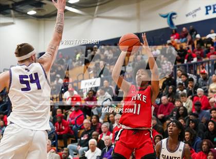 Thumbnail 2 in Pike vs. Ben Davis (IHSAA 4A Sectional 11 Final) photogallery.