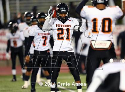 Thumbnail 2 in Pittsburg @ Foothill (CIF NCS D1 Semifinal) photogallery.