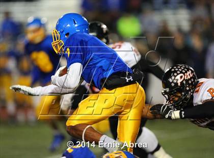 Thumbnail 3 in Pittsburg @ Foothill (CIF NCS D1 Semifinal) photogallery.
