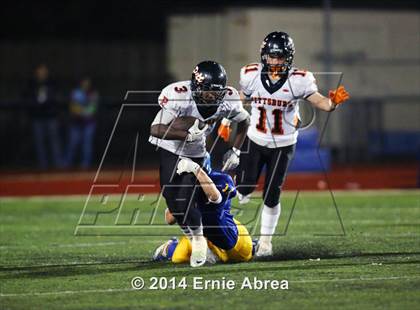 Thumbnail 3 in Pittsburg @ Foothill (CIF NCS D1 Semifinal) photogallery.