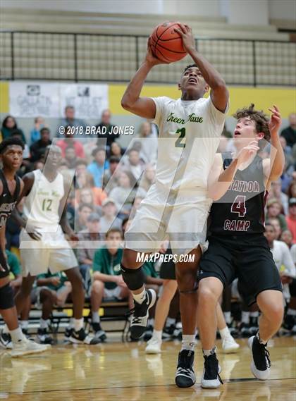 Thumbnail 2 in Gallatin vs Station Camp (TSSAA District 9-AAA Quarterfinal) photogallery.