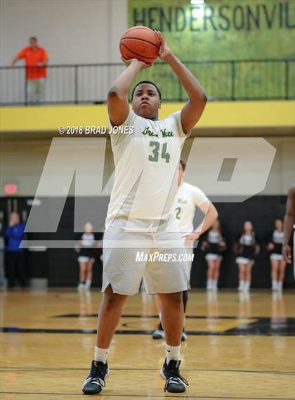 Thumbnail 1 in Gallatin vs Station Camp (TSSAA District 9-AAA Quarterfinal) photogallery.