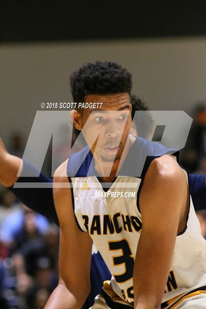 Thumbnail 1 in Mater Dei Catholic @ Rancho Christian (Rancho Christian Basketball Showcase) photogallery.