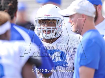Thumbnail 1 in Midlothian vs. Frisco Centennial (Scrimmage) photogallery.