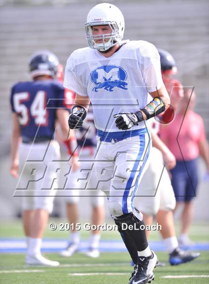 Thumbnail 1 in Midlothian vs. Frisco Centennial (Scrimmage) photogallery.