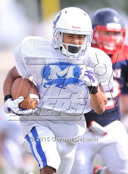 Thumbnail 2 in Midlothian vs. Frisco Centennial (Scrimmage) photogallery.