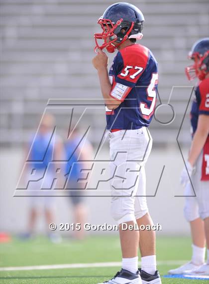 Thumbnail 3 in Midlothian vs. Frisco Centennial (Scrimmage) photogallery.
