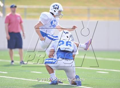 Thumbnail 1 in Midlothian vs. Frisco Centennial (Scrimmage) photogallery.