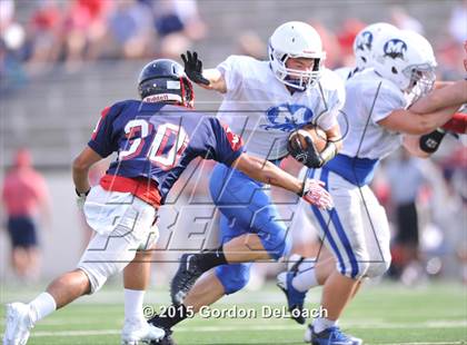 Thumbnail 3 in Midlothian vs. Frisco Centennial (Scrimmage) photogallery.
