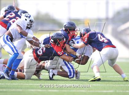 Thumbnail 3 in Midlothian vs. Frisco Centennial (Scrimmage) photogallery.