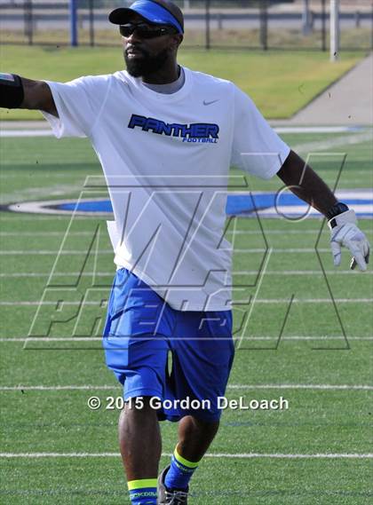 Thumbnail 2 in Midlothian vs. Frisco Centennial (Scrimmage) photogallery.