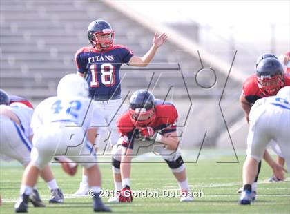 Thumbnail 2 in Midlothian vs. Frisco Centennial (Scrimmage) photogallery.