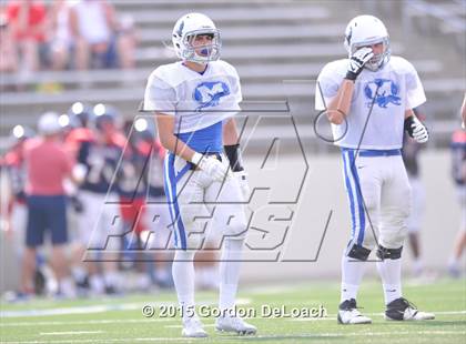 Thumbnail 1 in Midlothian vs. Frisco Centennial (Scrimmage) photogallery.