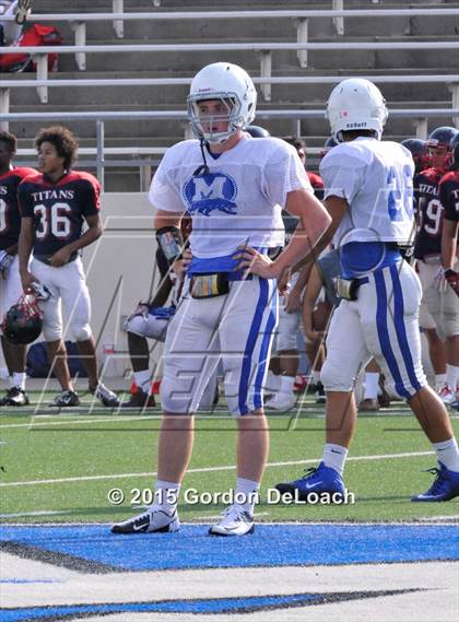Thumbnail 2 in Midlothian vs. Frisco Centennial (Scrimmage) photogallery.