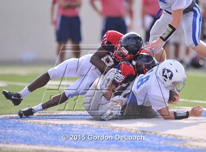 Thumbnail 3 in Midlothian vs. Frisco Centennial (Scrimmage) photogallery.