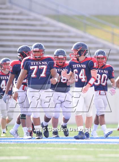 Thumbnail 1 in Midlothian vs. Frisco Centennial (Scrimmage) photogallery.