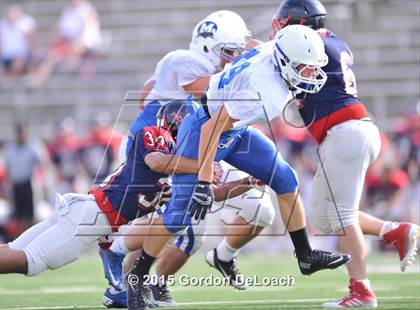 Thumbnail 1 in Midlothian vs. Frisco Centennial (Scrimmage) photogallery.