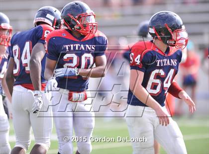 Thumbnail 2 in Midlothian vs. Frisco Centennial (Scrimmage) photogallery.