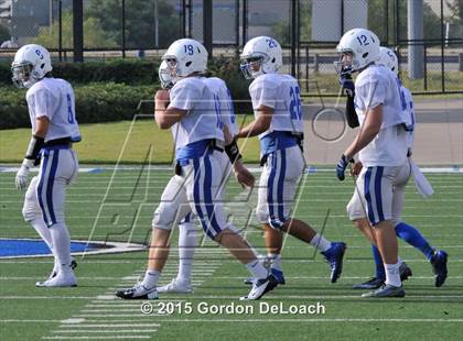 Thumbnail 1 in Midlothian vs. Frisco Centennial (Scrimmage) photogallery.