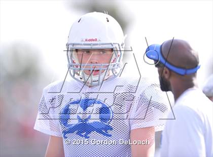 Thumbnail 3 in Midlothian vs. Frisco Centennial (Scrimmage) photogallery.
