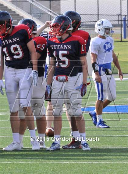Thumbnail 3 in Midlothian vs. Frisco Centennial (Scrimmage) photogallery.