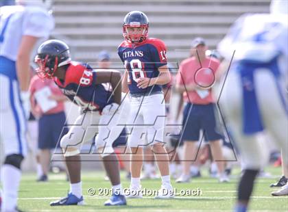Thumbnail 1 in Midlothian vs. Frisco Centennial (Scrimmage) photogallery.