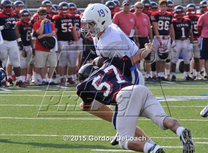 Thumbnail 2 in Midlothian vs. Frisco Centennial (Scrimmage) photogallery.