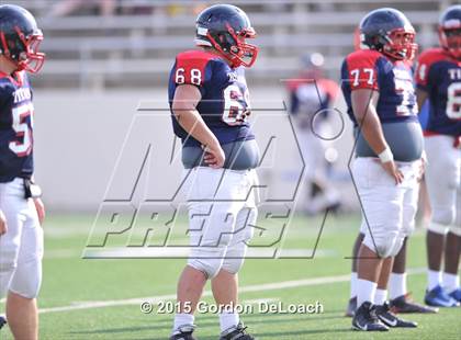 Thumbnail 2 in Midlothian vs. Frisco Centennial (Scrimmage) photogallery.