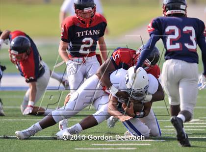 Thumbnail 1 in Midlothian vs. Frisco Centennial (Scrimmage) photogallery.