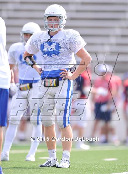 Thumbnail 3 in Midlothian vs. Frisco Centennial (Scrimmage) photogallery.