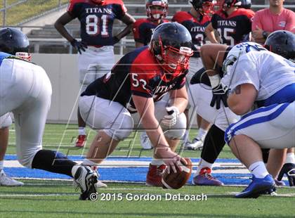 Thumbnail 2 in Midlothian vs. Frisco Centennial (Scrimmage) photogallery.