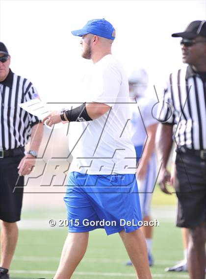 Thumbnail 2 in Midlothian vs. Frisco Centennial (Scrimmage) photogallery.