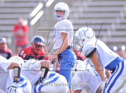 Thumbnail 1 in Midlothian vs. Frisco Centennial (Scrimmage) photogallery.